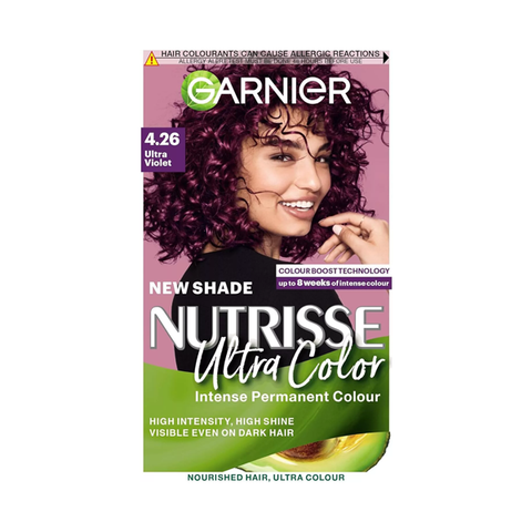 Garnier Nutrisse Ultra Color 4.26 Ultra Violet Permanent Hair Colour in UK