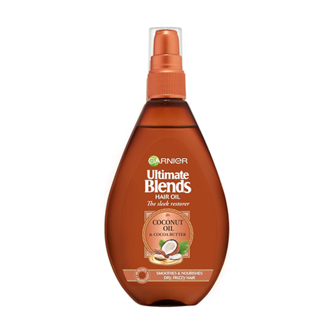 Garnier Ultimate Blends Sleek Restorer Coconut Hair Oil for Frizzy Hair 150ml in UK