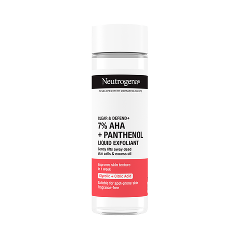 Neutrogena Clear & Defend 7% AHA + Panthenol Liquid Exfoliant 125ml in UK