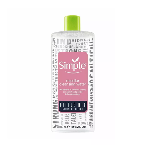 Simple Little Mix Micellar Cleansing Water 400ml in UK