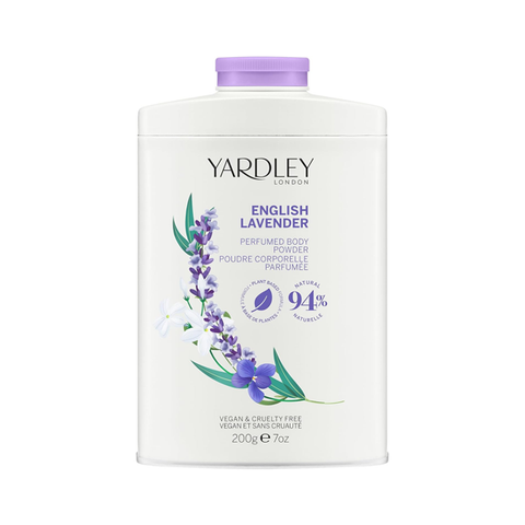 Yardley English Lavender Perfumed Body Powder 200g in UK